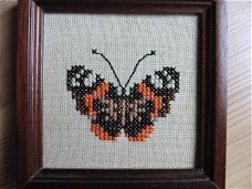 Klein borduur patroontje: vlinder
