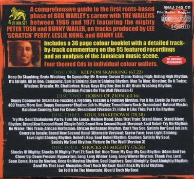 4 CD boxset - Bob Marley & The Wailers - 1