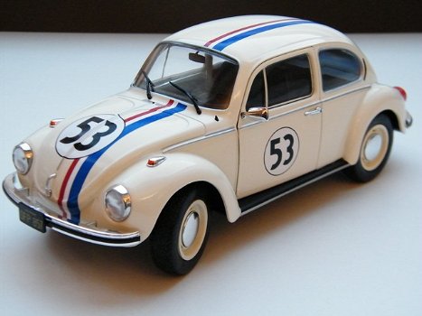 modelauto Volkswagen Beetle / Kever Herbie – Solido 1:18 - 0