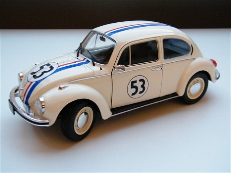 modelauto Volkswagen Beetle / Kever Herbie – Solido 1:18 - 1