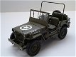 modelauto Willys Jeep US Army 1/4 Ton versie – Welly 1:18 - 1 - Thumbnail
