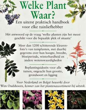 WELKE PLANT ... WAAR? - Roy Lancaster en Wim Oudshoorn - 1