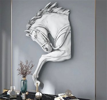 luxe paard kunst aan de muur - 3