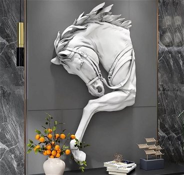 luxe paard kunst aan de muur - 4