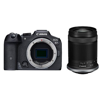 Canon EOS R7 Mirrorless Digital Camera with RF-S 18-150mm f3.5-6 - 1