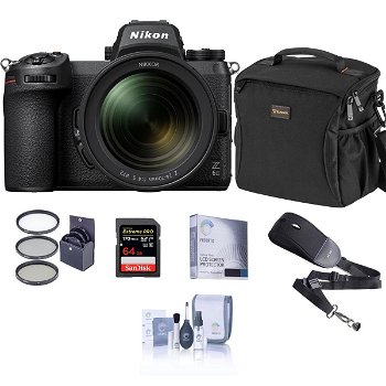 Nikon Z 6II Mirrorless Camera with 24-70mm f4 Lens with Accessories Kit - 0