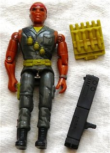 Actiefiguur LANARD, THE CORPS Junkyard (v1), Serie 1-2, 1986.(Nr.1)