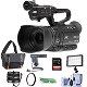 JVC GY-HM180 12.4MP 4K UHD Camcorder, wLED Light, Mic, 64GB Memory Card & Acc - 0 - Thumbnail