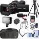 Panasonic HC-X1500 4K Pro Camcorder, Bundle with Takama 66 3 Section Video Tripod with Fluid Head - 0 - Thumbnail