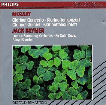 CD - MOZART - Clarinet Concert, Jack Brymer - 0