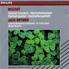 CD - MOZART - Clarinet Concert, Jack Brymer