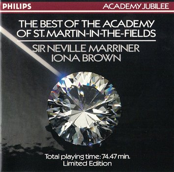 CD - Academy of St. Martin - Iona Brown, viool, Heinz Holliger, oboe - 0