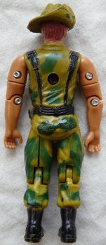 Actiefiguur / Action Figure, JUNGLE RAIDER, AMERICAN DEFENSE U.S. FORCES, REMCO, 1986.(Nr.1) - 3