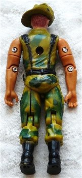 Actiefiguur / Action Figure, JUNGLE RAIDER, AMERICAN DEFENSE U.S. FORCES, REMCO, 1986.(Nr.1) - 4