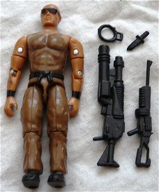 Actiefiguur / Action Figure, SERGEANT SKINHEAD, AMERICAN DEFENSE U.S. FORCES, REMCO, 1986.(Nr.1)