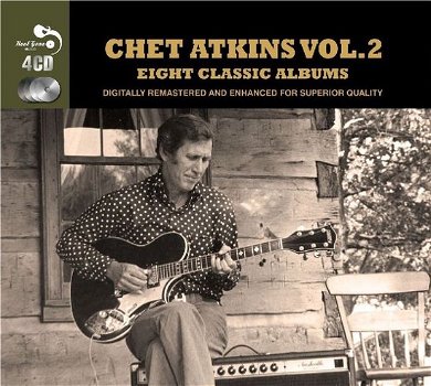 Chet Atkins – Chet Atkins Vol. 2 (4 CD) Eight Classic Albums Nieuw/Gesealed - 0