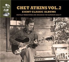Chet Atkins – Chet Atkins Vol. 2 (4 CD) Eight Classic Albums Nieuw/Gesealed