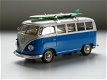 Volkswagen bus T1 Transsporter + Surfboard / Welly modelauto 1:24 - 3 - Thumbnail