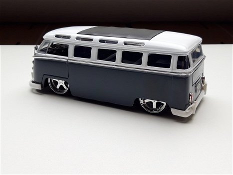 modelauto Volkswagen Samba T1 bus – Big Time – Jada Toys 1:24 - 4