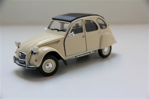 Nieuw modelauto Citroën / Citroen (Eend) 2CV – Welly 1:24 - 6