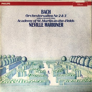 LP - BACH - Orchestersuiten - William Bennett, flute - 0