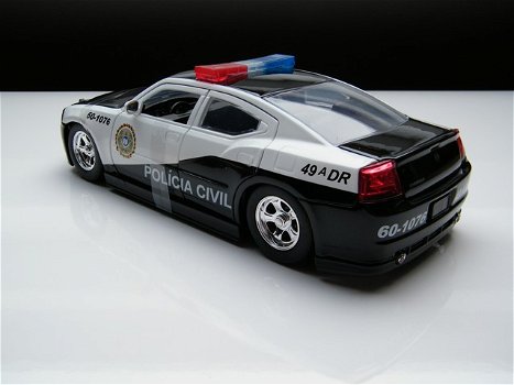 Nieuw modelauto Dodge Charger Police – Fast and Furious – Jada Toys 1:24 - 3