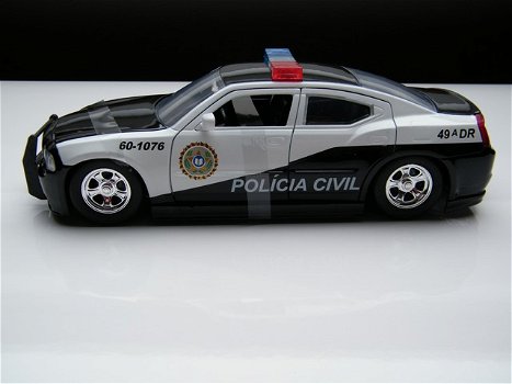 Nieuw modelauto Dodge Charger Police – Fast and Furious – Jada Toys 1:24 - 5