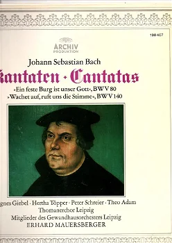 LP - BACH - Kantaten, Cantatas - 0