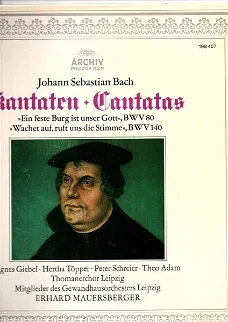 LP - BACH - Kantaten, Cantatas