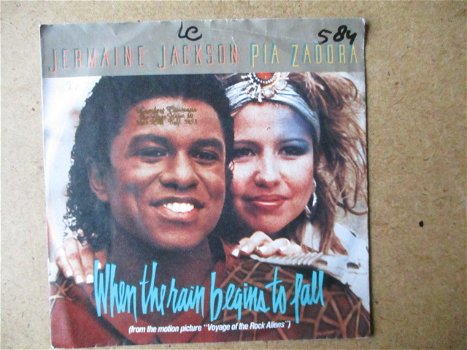 a5424 jermaine jackson / pia zadora - when the rain - 0