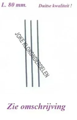 = Tamponstaal = 3 stuks =417022