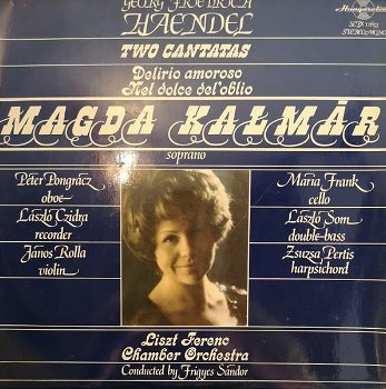 LP - Haendel - Magda Kalmar Cantates - 0