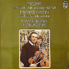 LP - Mozart - Michael Haydn - Mark Lubotsky, Nobuko Imai