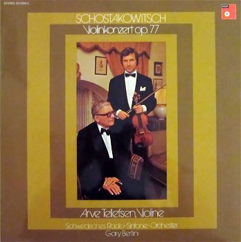 LP - Schostakowitsch - Violine & Orchester op.77 - Arve Tellefsen - 0