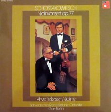 LP - Schostakowitsch - Violine & Orchester op.77 - Arve Tellefsen