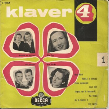 EP Klaver Vier No. 1 (1957) - 0