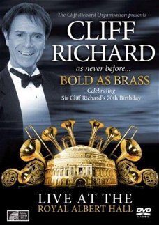 Cliff Richard – Bold As Brass - Live At The Royal Albert Hall  (DVD) Nieuw/Gesealed