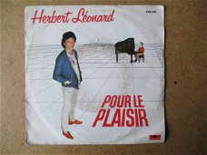 a5496 herbert leonard - pour le plaisir