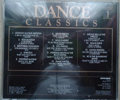 De originele verzamel-CD Dance Classics Volume 1 van Arcade. - 3