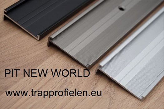 PVC www.trapneus.eu - Aluminium F-vorm trapprofiel voor laminaat-8mm, Trapneus.eu - 4