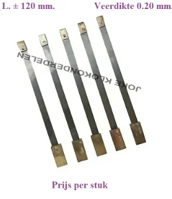 = Slingerveer = Friese staartklok = 47321