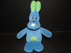 Ikea konijn kannin blauw/groen