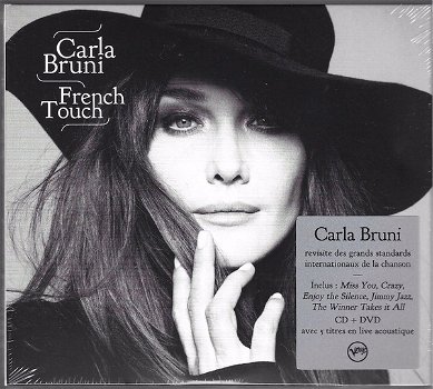 Carla Bruni – French Touch (CD & DVD) Nieuw/Gesealed - 0