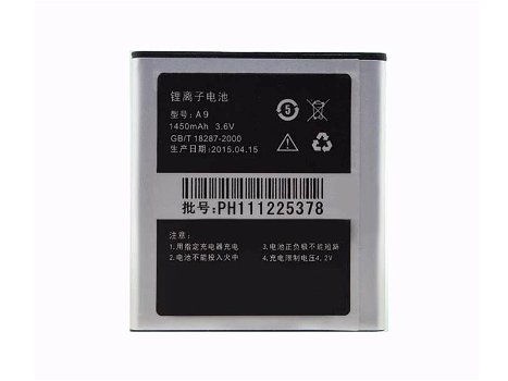 Buy KPT A9 KPT 3.6V 1450mAh Battery - 0