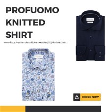 Wat maakt het profuomo gebreide overhemd zo uniek?