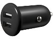 Car Charger 2USB 1A+2.1A SAVER auto oplader iPad iPhone Ipod - 0 - Thumbnail