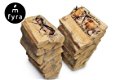 Droog gekloofd brandhout (eik, beuk, berk) - 7 - Thumbnail