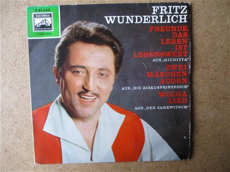 a5746 fritz wunderlich - freunde das leben ist lebenswert - 0