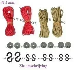 = Comtoise touw = 4 stel = 423666
