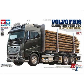 Tamiya bouwpakket 56360 1/14 RC Volvo FH16 Timber Truck Kit - 0